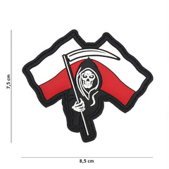 Embleem 3D PVC Polish Reaper #2059 - Afirmă-ți Prezența