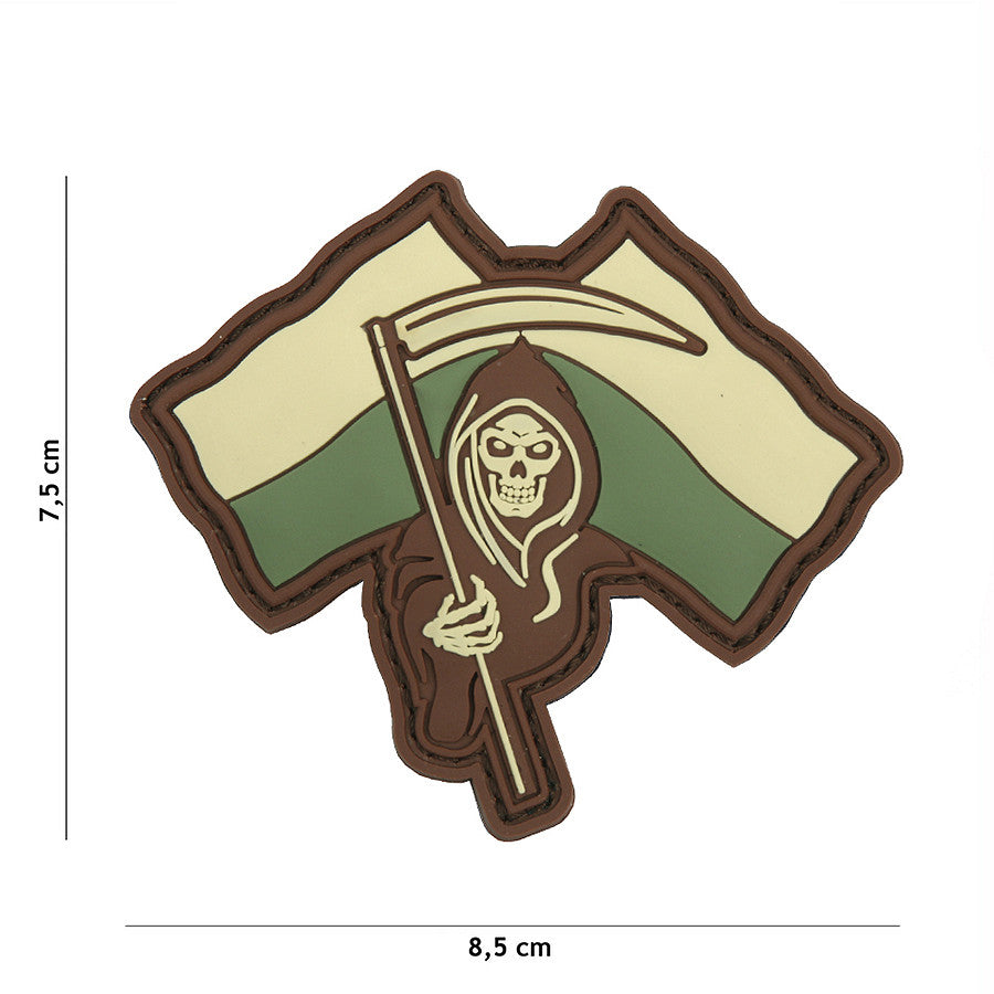 Embleem 3D PVC Polish Reaper #2091 Tactical - Marchează-ți Identitatea