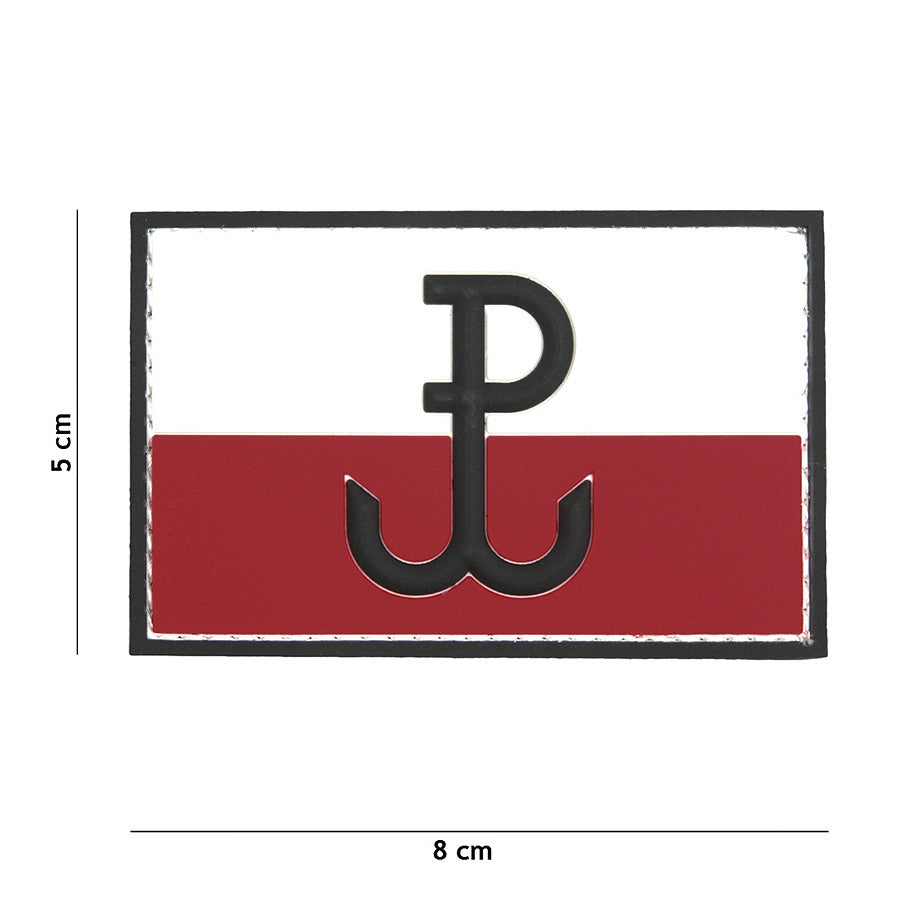 Embleem 3D PVC Polish Special Forces #1114 - Afirmă-ți Identitatea Tactică