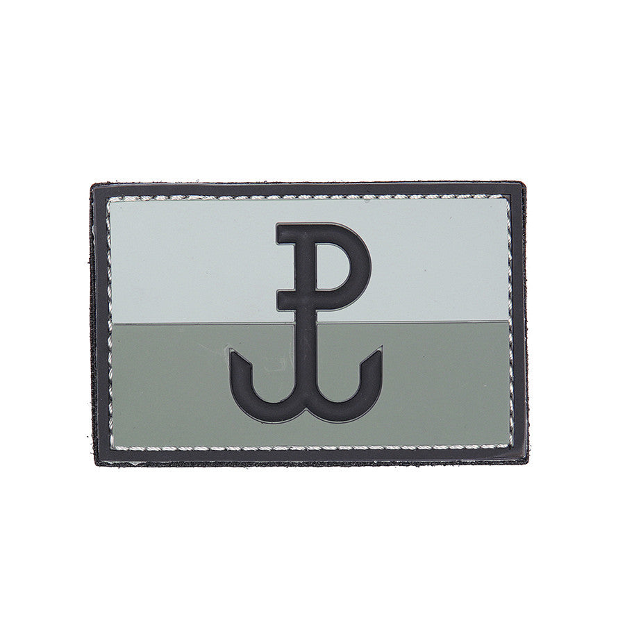 Embleem 3D PVC Polish Special Forces Grey - Adevărata Recunoaștere