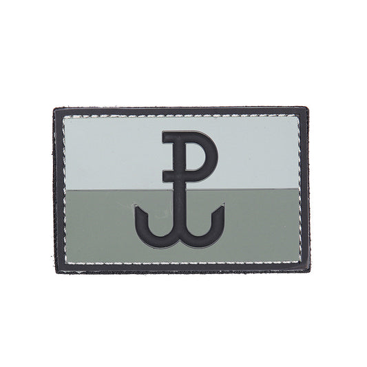 Embleem 3D PVC Polish Special Forces Grey - Adevărata Recunoaștere