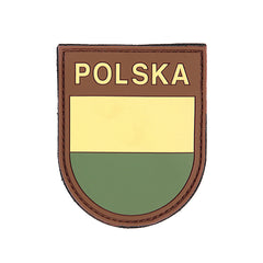 Embleem 3D PVC Polska #1118 - Afirmă-ți Identitatea cu Durabilitate