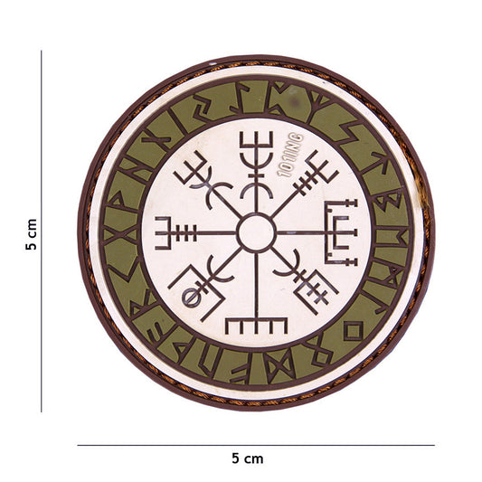Embleem 3D PVC Protect Shield Coyote - Afirmă-ți Prezența Tactică