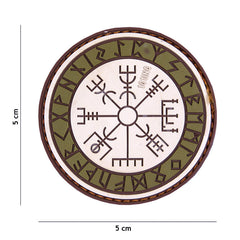 Embleem 3D PVC Protect Shield Coyote - Afirmă-ți Prezența Tactică