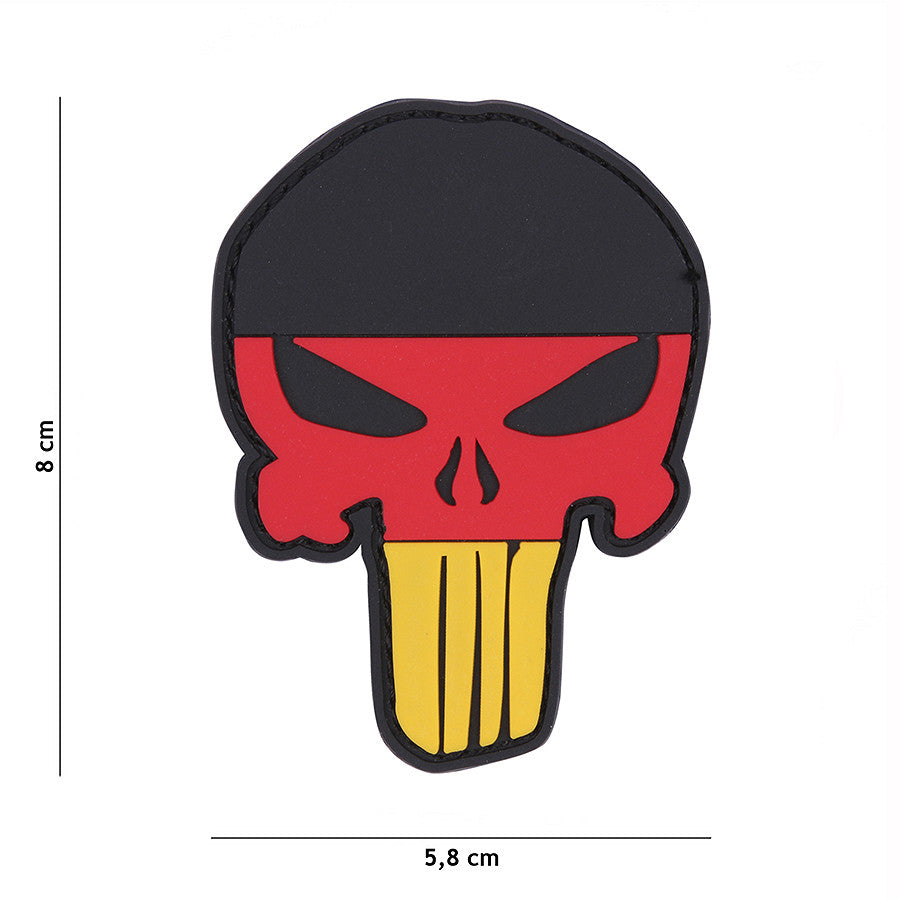 Embleem 3D PVC Punisher Germania - Declarație de Forță Tactică