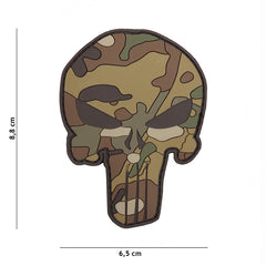 Embleem 3D PVC Punisher Standard - Afirmă Atitudinea Fără Compromis