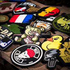 Embleem 3D PVC Punisher Thunder Gri Thunder - Simbolul Forței Tale