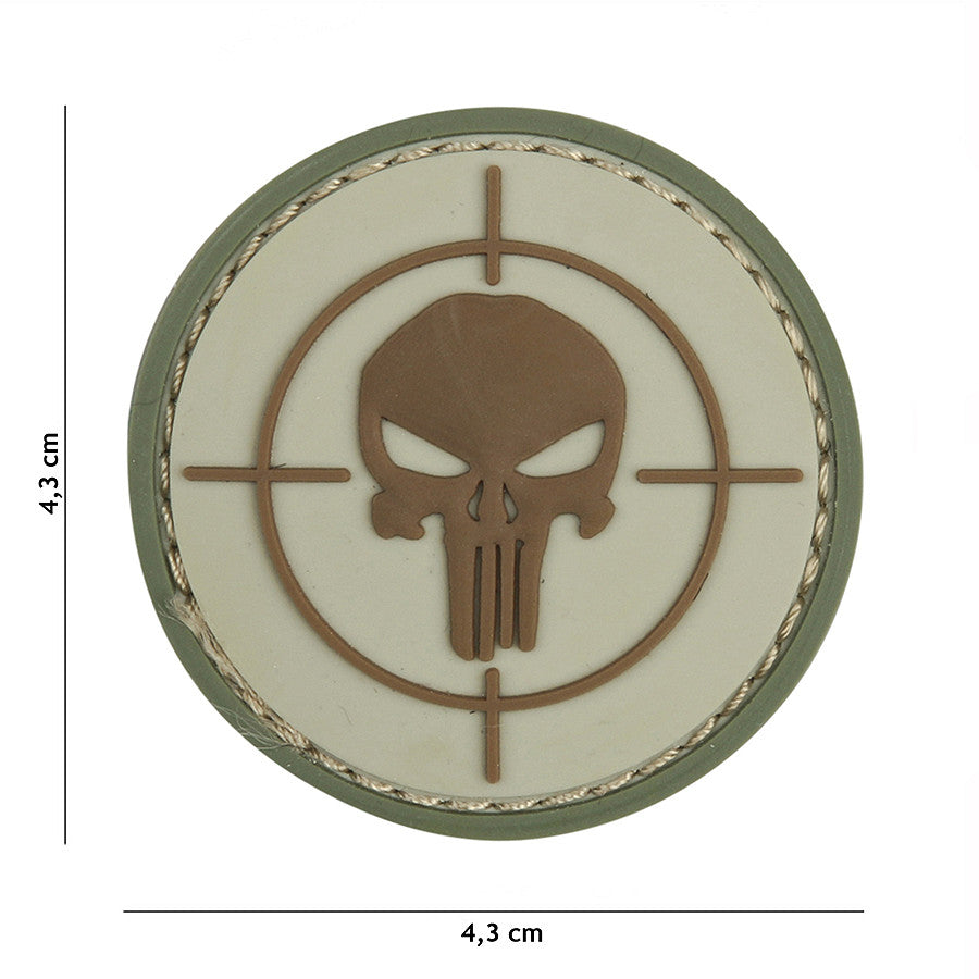 Embleem 3D PVC Punisher Vizier Coyote - Definește-ți Misiunea