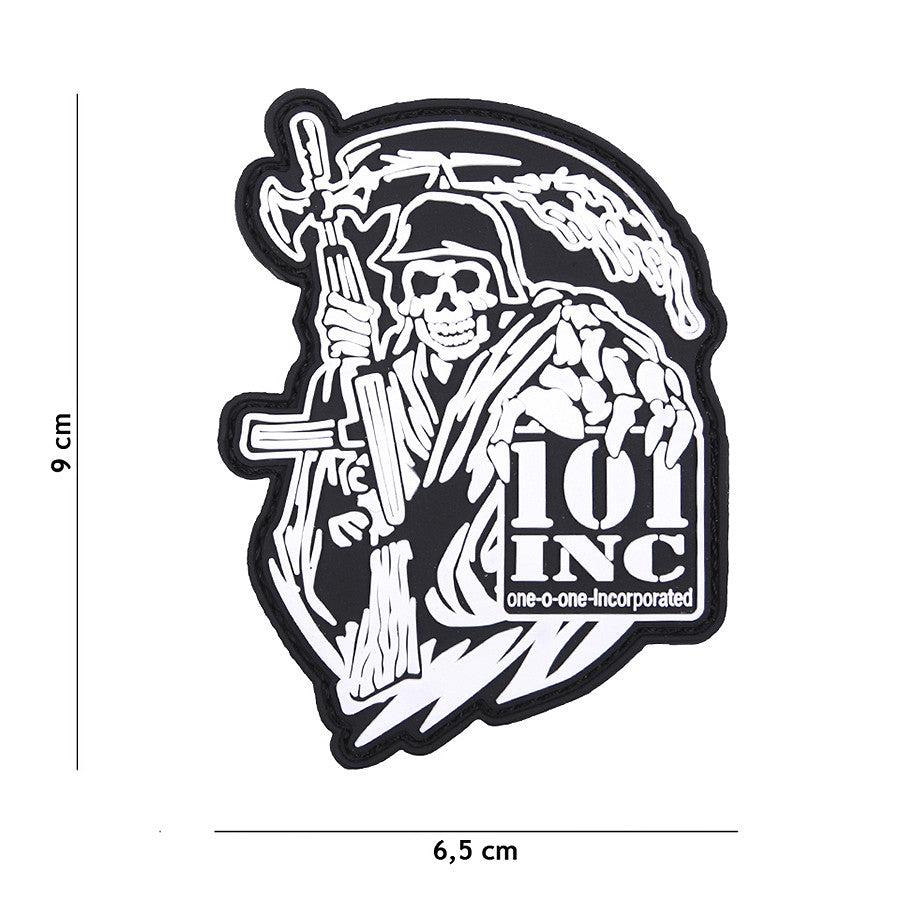Embleem 3D PVC Reaper Gun #4102 Multi 101 INC - Personalizare Tactică Esențială