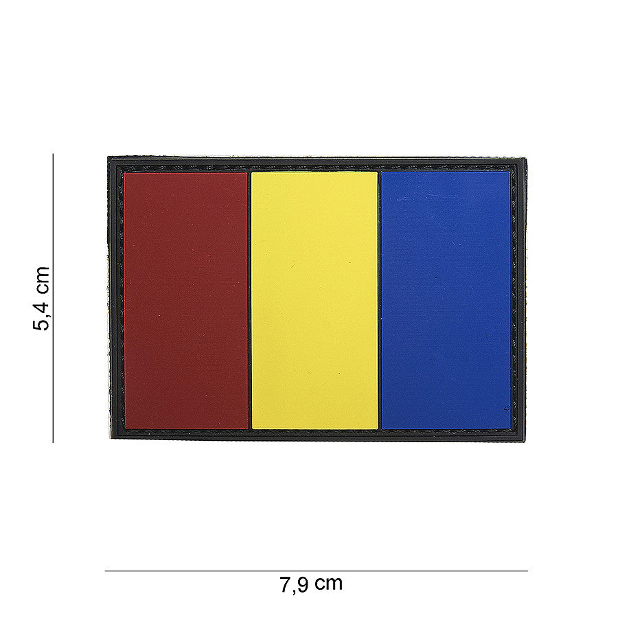 Embleem 3D PVC Roemenië #15069 - Afirmă-ți Mândria cu Stil Superior