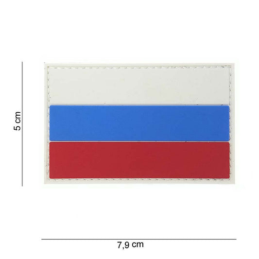 Embleem 3D PVC Rusia - Distincție Tactică Autentică