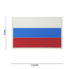 Embleem 3D PVC Rusia - Distincție Tactică Autentică