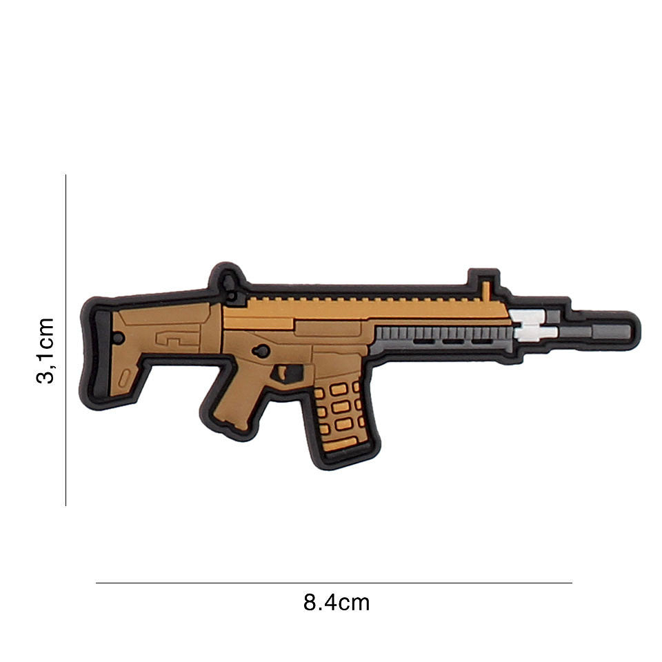Embleem 3D PVC SCAR #5096 - Afirmă-ți Atitudinea Tactica