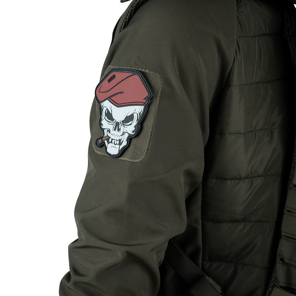 Embleem 3D PVC Skull Sigaar #10121 - Afirmație Tactică Distinctivă