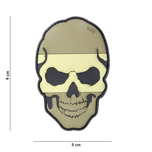 Embleem 3D PVC Skull Spanie Subdued #16025 - Afirmă-ți Forța