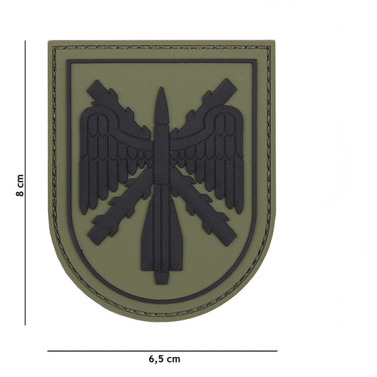 Embleem 3D PVC Spaans Schild Verde - Afirmă-ți Spiritul Războinic