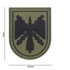 Embleem 3D PVC Spaans Schild Verde - Afirmă-ți Spiritul Războinic