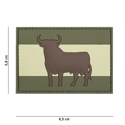 Embleem 3D PVC Spaanse stier - Simbolul Forței Tale Neînfricate