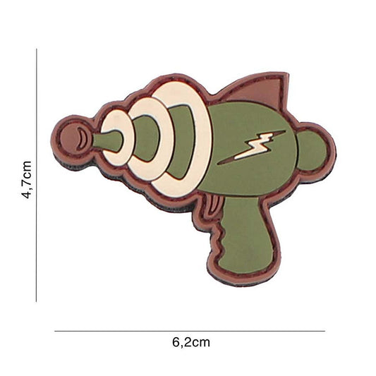Embleem 3D PVC Spacegun #3111 - Exprimă-ți Stilul Tactic