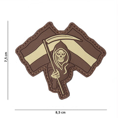 Embleem 3D PVC Spanish Reaper - Distinge-te cu Atitudine Tactică
