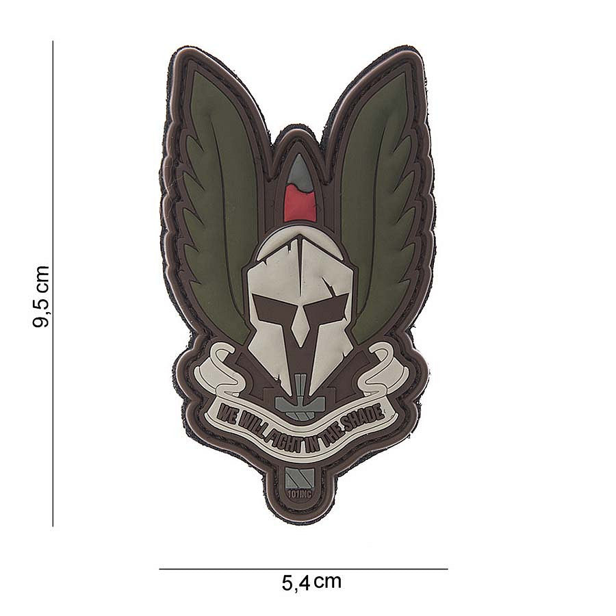 Embleem 3D PVC Spartan #10097 - Simbolul Forței Tale Neînfrânte
