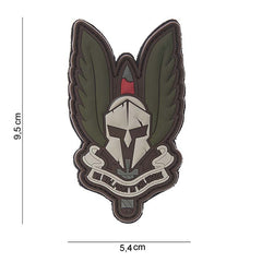 Embleem 3D PVC Spartan #10097 - Simbolul Forței Tale Neînfrânte