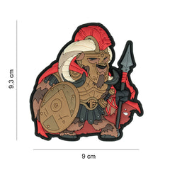 Embleem 3D PVC Spartan Ox Nr. 8 TF-2215 - Simbol de Forță și Exclusivitate