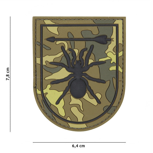 Embleem 3D PVC Special Forces Spin Verde - Identitate Elite pe Teren