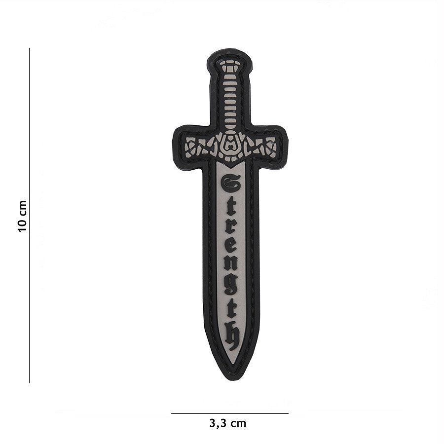 Embleem 3D PVC Strength #13071 - Simbolul Tău de Rezistență