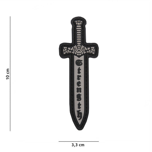 Embleem 3D PVC Strength #13071 - Simbolul Tău de Rezistență