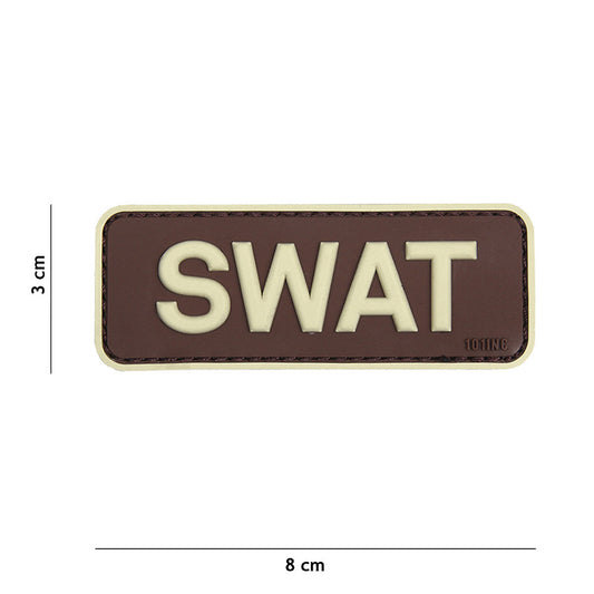 Embleem 3D PVC SWAT Maro Tactical - Identificare Rapidă & Durabilă