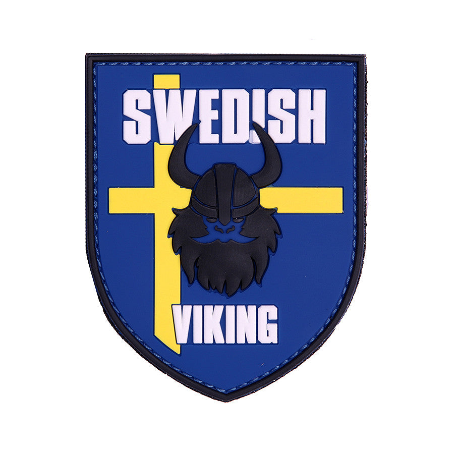 Embleem 3D PVC Swedish Viking #2100 - Afirmă-ți Spiritul Războinic