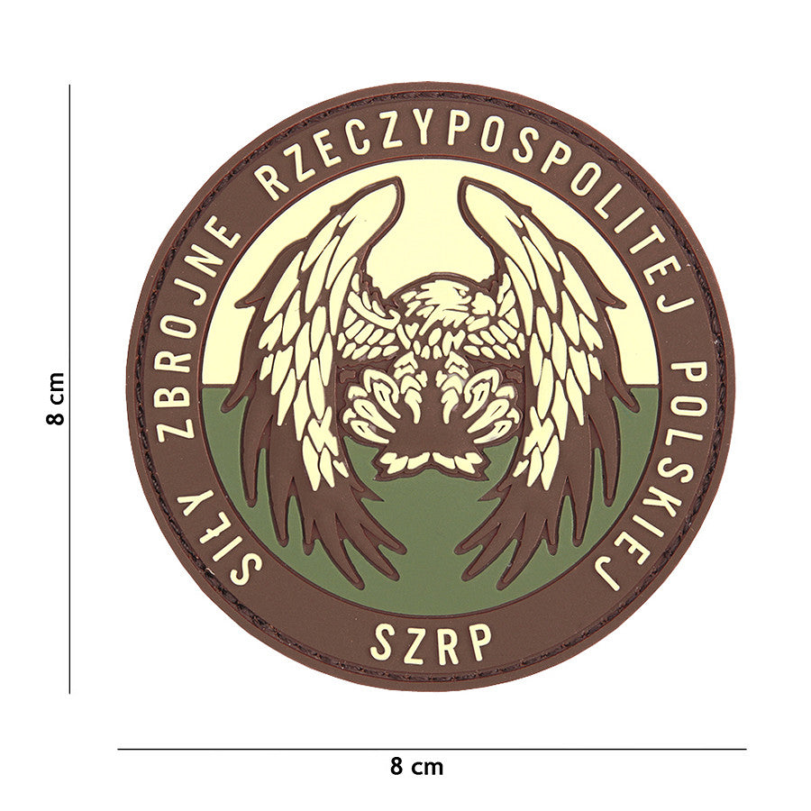 Embleem 3D PVC SZRP muti #2085 - Personalizare Tactica Esentiala