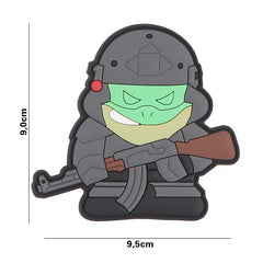 Embleem 3D PVC Tactical Kikker #5107 - Marcaj Tactic Rezistent