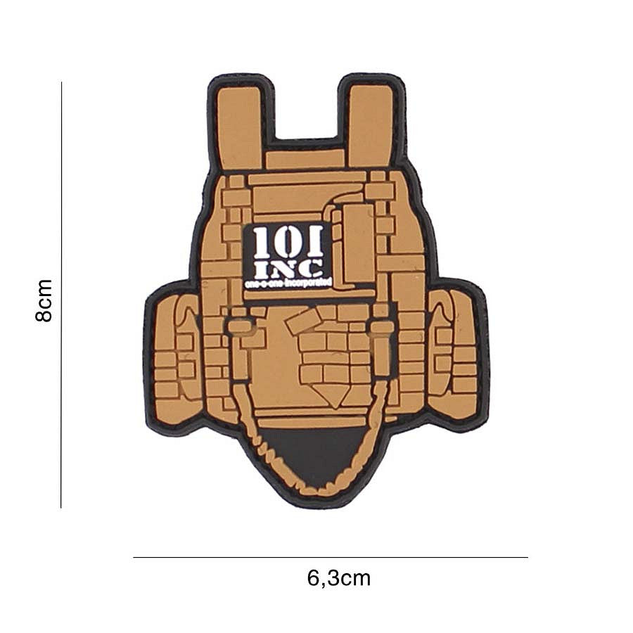 Embleem 3D PVC Tactical Maro - Personalizare Durabilă & Rapidă
