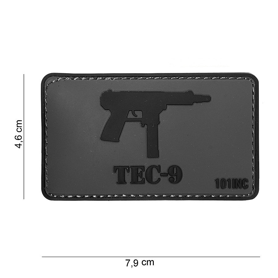 Embleem 3D PVC TEC-9 #15073 - Afirmă-ți Atitudinea Tactică