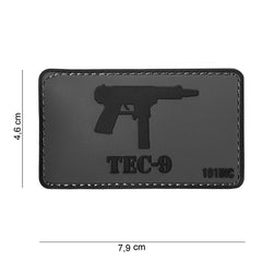 Embleem 3D PVC TEC-9 #15073 - Afirmă-ți Atitudinea Tactică