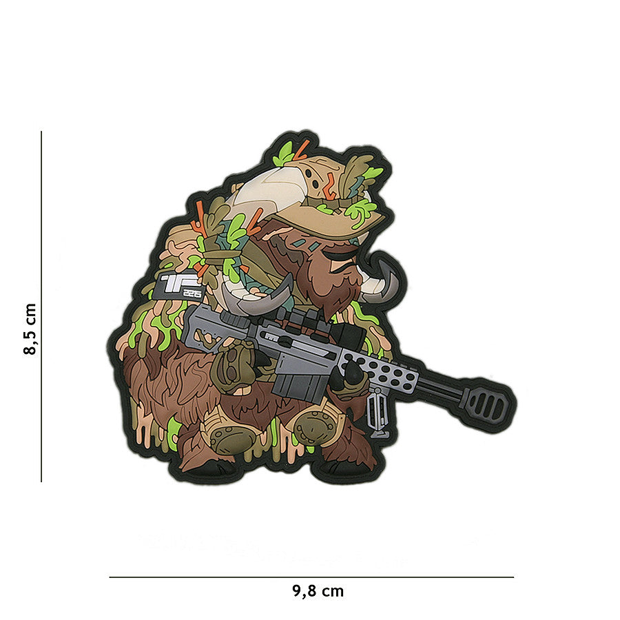 Embleem 3D PVC TF-2215 Sniper Ox Nr.3 - Afirmă-ți Prezența Tactică
