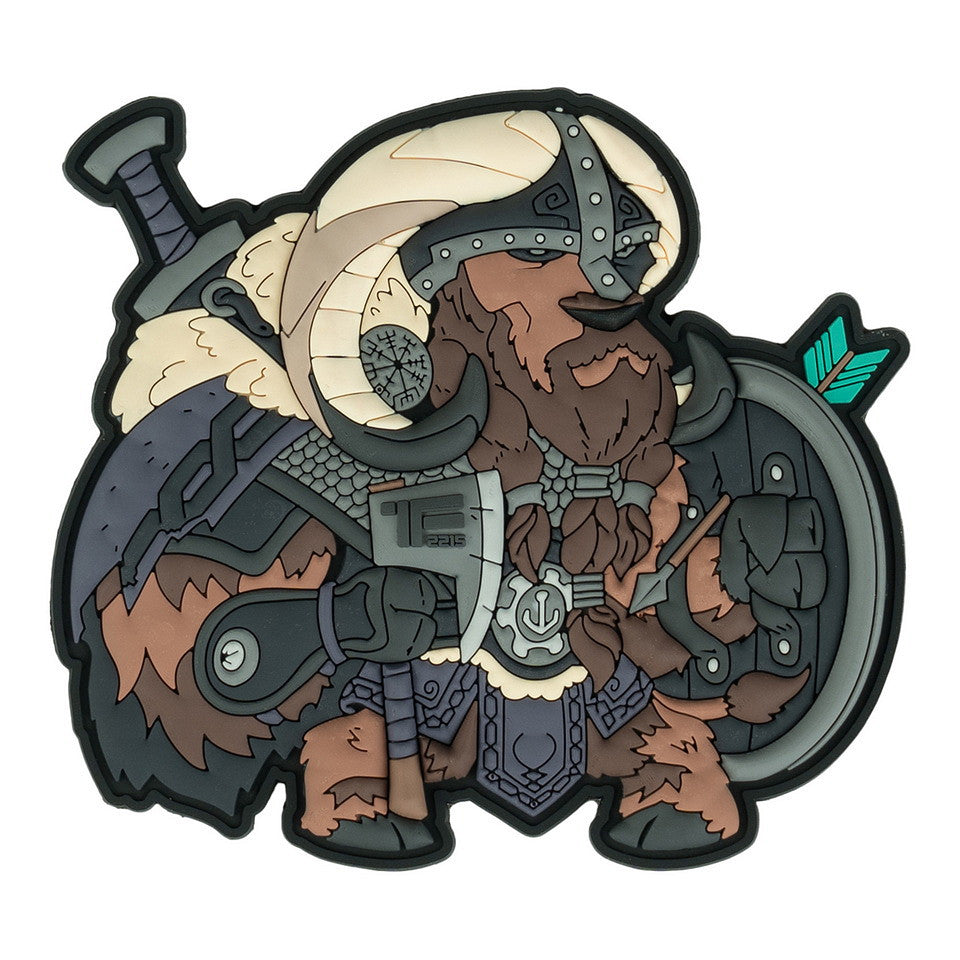 Embleem 3D PVC TF-2215 Viking Ox Nr. 9 - Afirmă-ți Spiritul Războinic