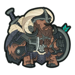 Embleem 3D PVC TF-2215 Viking Ox Nr. 9 - Afirmă-ți Spiritul Războinic