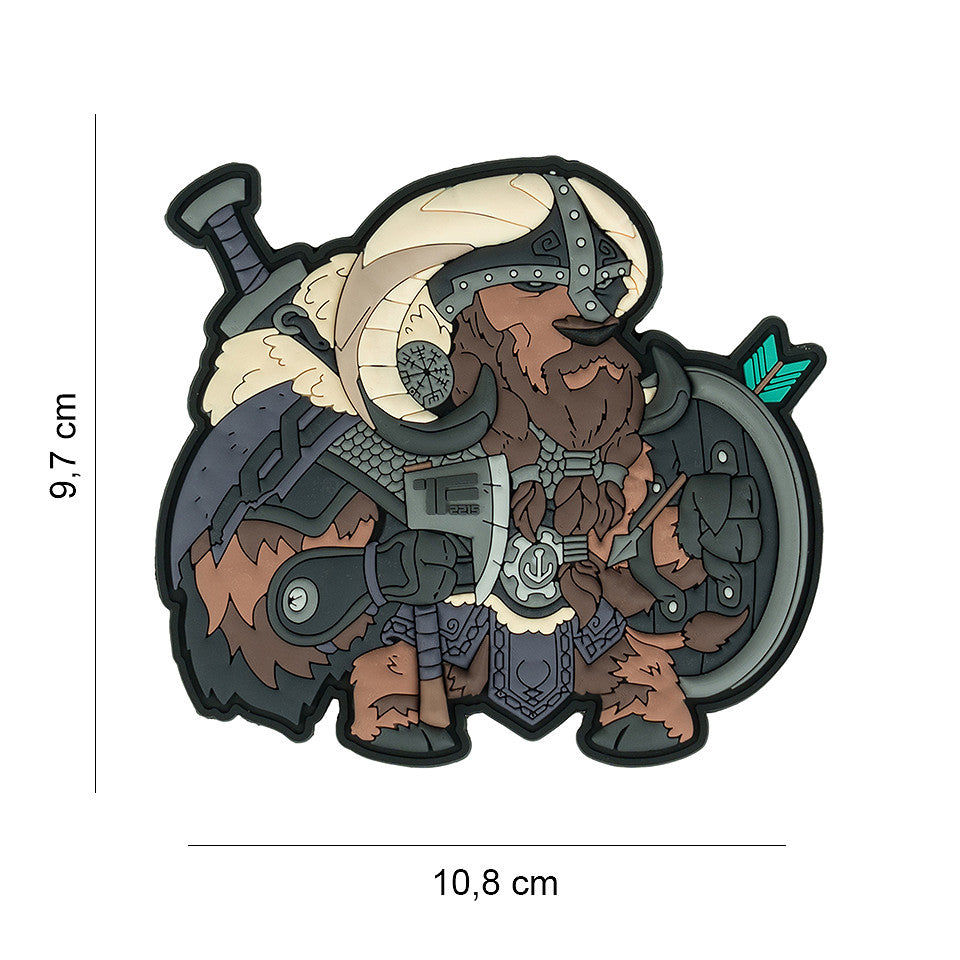 Embleem 3D PVC TF-2215 Viking Ox Nr. 9 - Afirmă-ți Spiritul Războinic