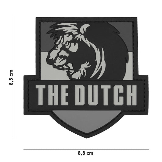 Embleem 3D PVC The Dutch Gri - Mesaj Clar, Stil Distinct