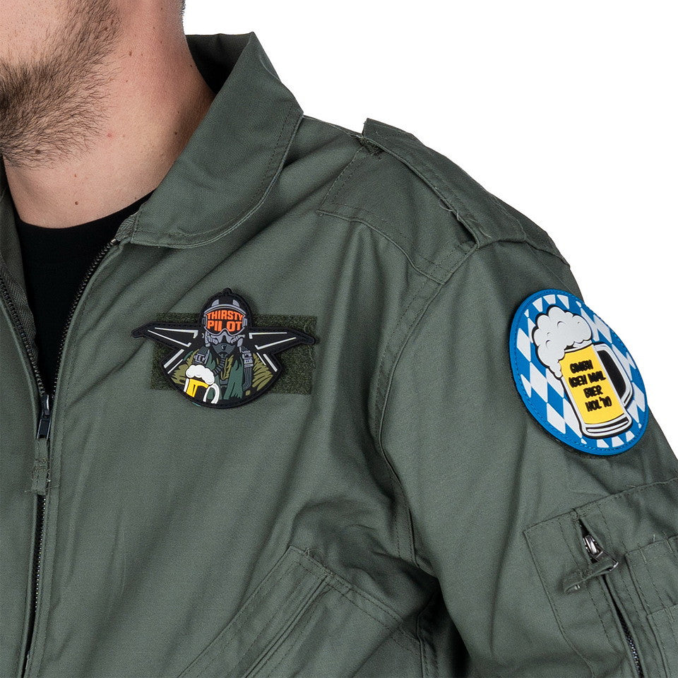 Embleem 3D PVC Thirsty pilot #10021 - Afirmă-ți Atitudinea Unică