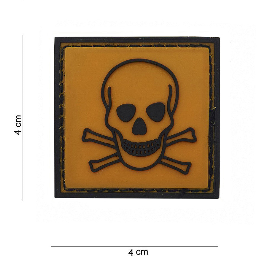 Embleem 3D PVC Toxic #13055 - Afirma-ti Atitudinea Fara Compromis