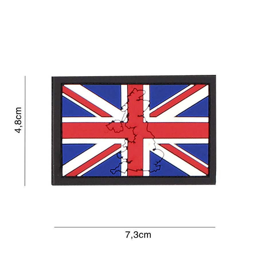 Embleem 3D PVC United Kingdom #4119 - Simbol Tactic de Nădejde