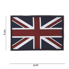 Embleem 3D PVC United Kingdom - Afirmă-ți Identitatea Tactică