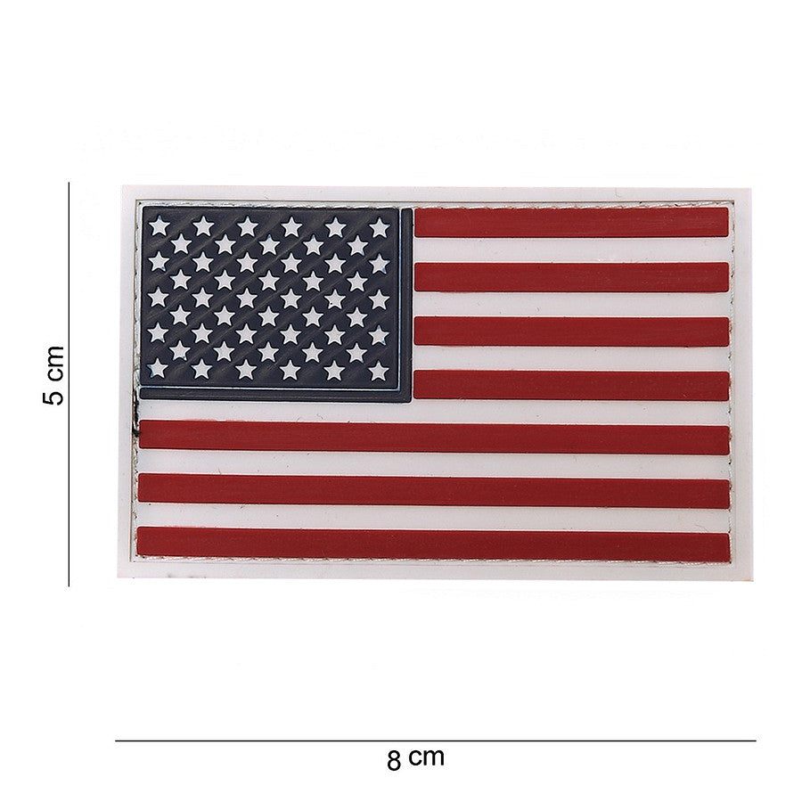 Embleem 3D PVC USA #11182 - Afirmă-ți Identitatea Tactică!