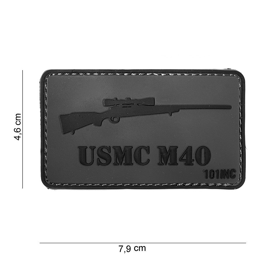 Embleem 3D PVC USMC M40 - Exprimă-ți Spiritul Tactic