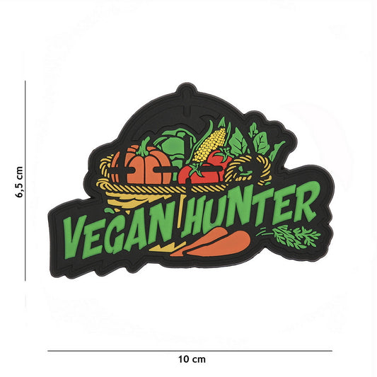Embleem 3D PVC Vegan Hunter #8080 Multi - Simbolul Tăcerii Vânătorului