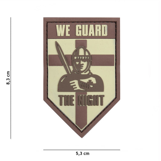 Embleem 3D PVC We guard the night Coyote - Simbolul Forțelor de Noapte